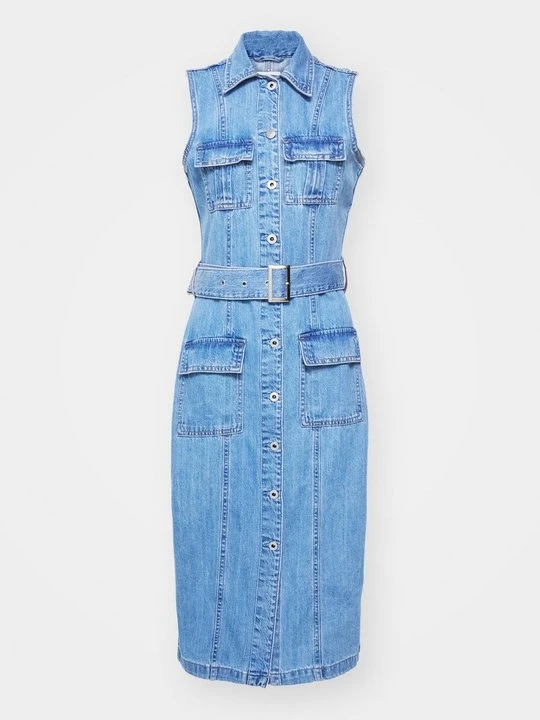 Zdjęcie produktu Sukienka jeansowa Pepe Jeans jasnoniebieski denim