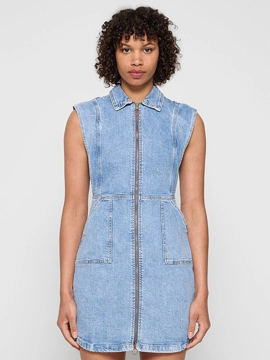 Zdjęcie produktu Sukienka jeansowa Pepe Jeans niebieski