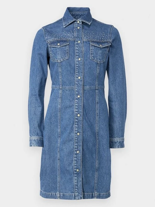 Zdjęcie produktu Sukienka jeansowa Pepe Jeans niebieski denim