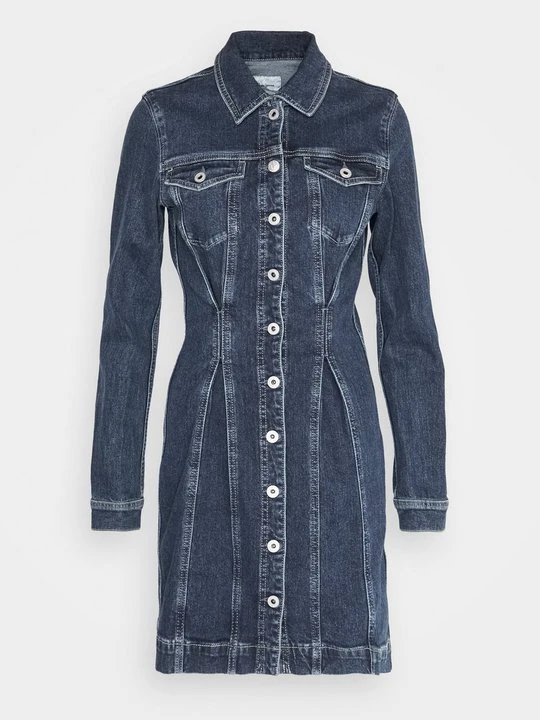 Zdjęcie produktu Sukienka jeansowa Pepe Jeans ciemnoniebieski