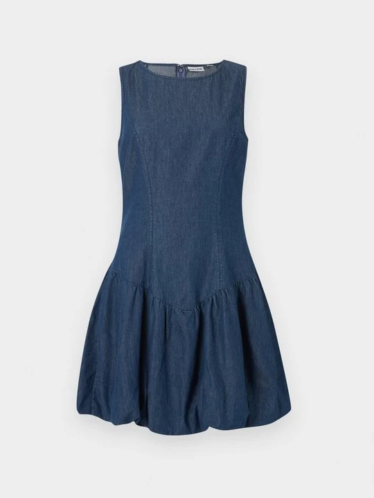 Zdjęcie produktu Sukienka jeansowa Pieces niebieski denim