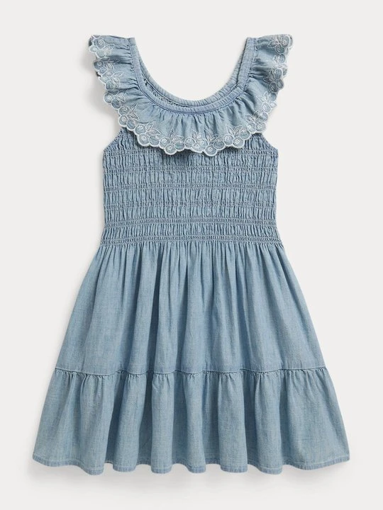 Zdjęcie produktu Sukienka jeansowa Polo Ralph Lauren jasnoniebieski denim