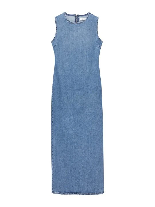 Zdjęcie produktu Sukienka jeansowa PULL&BEAR niebieski denim