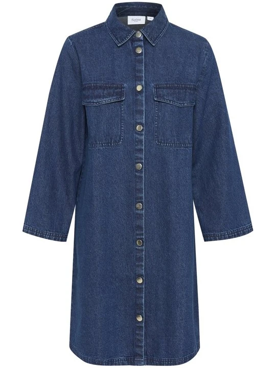 Zdjęcie produktu Sukienka jeansowa Saint Tropez niebieski denim