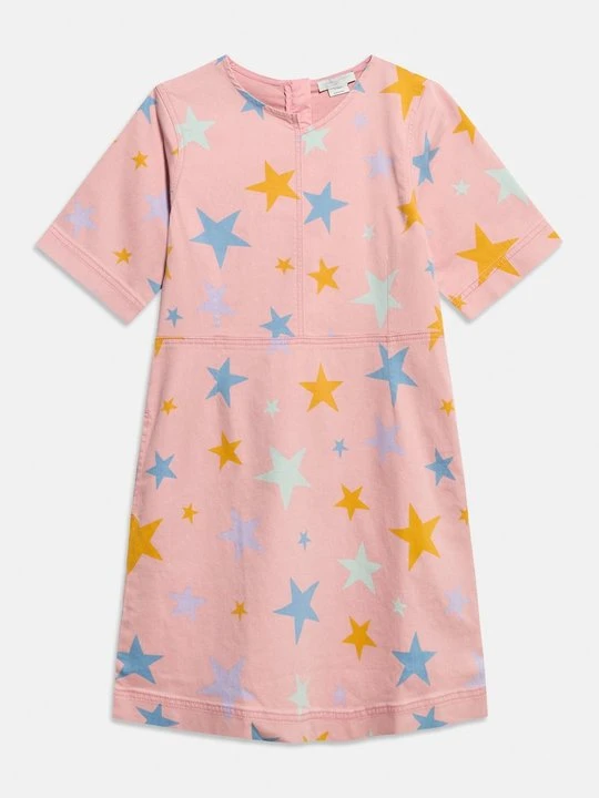 Zdjęcie produktu Sukienka jeansowa Stella McCartney różowy