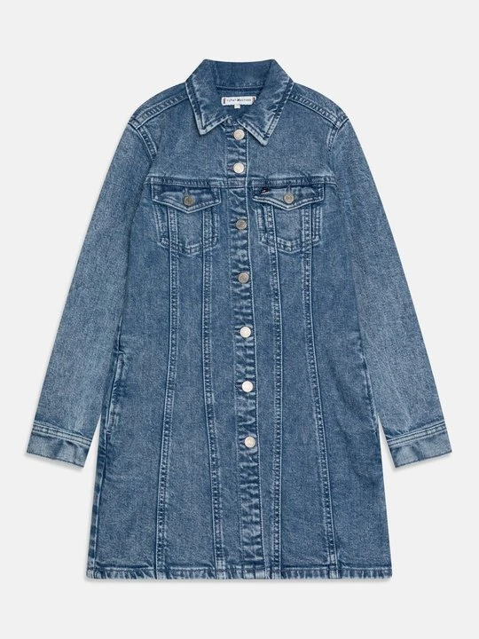 Zdjęcie produktu Sukienka jeansowa Tommy Hilfiger niebieski denim
