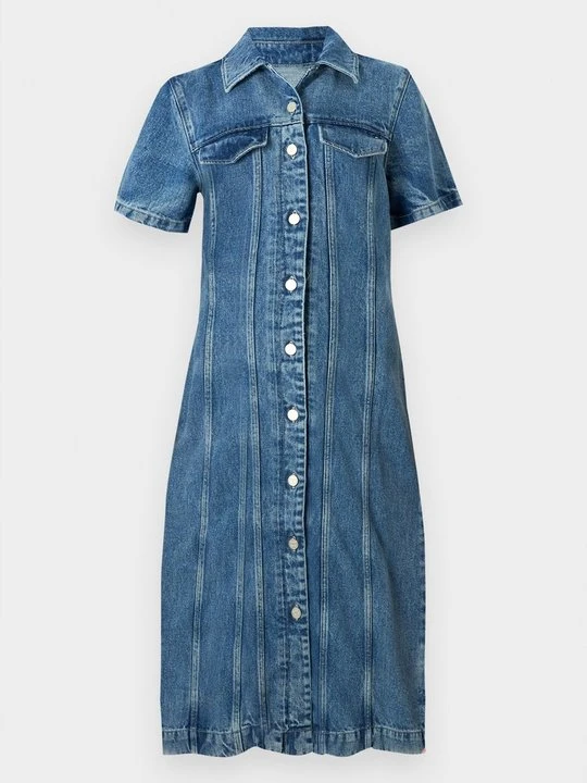Zdjęcie produktu Sukienka jeansowa Tommy Hilfiger niebieski denim