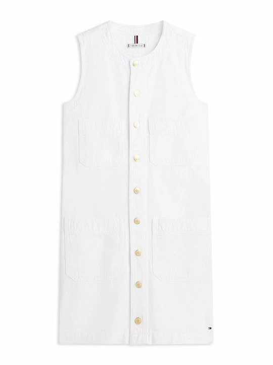 Zdjęcie produktu Sukienka jeansowa Tommy Hilfiger biały
