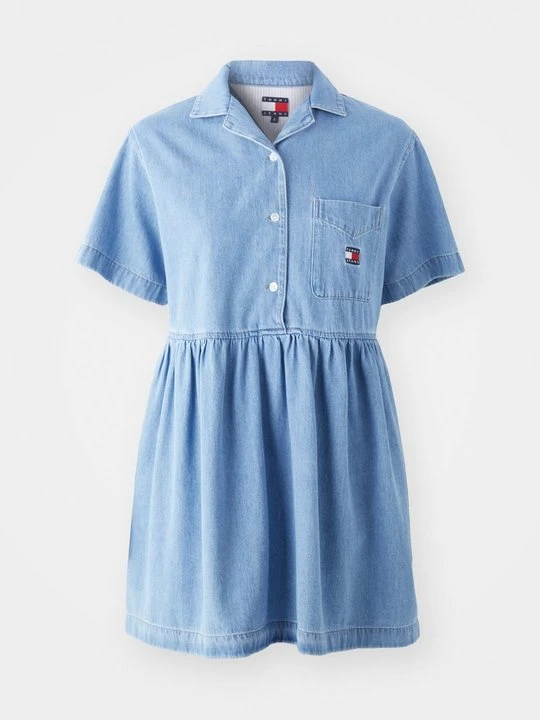 Zdjęcie produktu Sukienka jeansowa Tommy Jeans jasnoniebieski denim