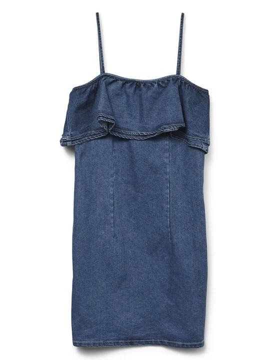 Zdjęcie produktu Sukienka jeansowa Vero Moda niebieski denim