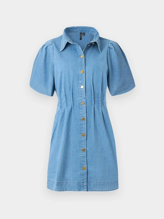 Zdjęcie produktu Sukienka jeansowa Vero Moda niebieski denim
