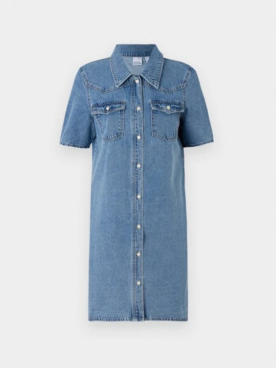 Zdjęcie produktu Sukienka jeansowa Vero Moda niebieski denim