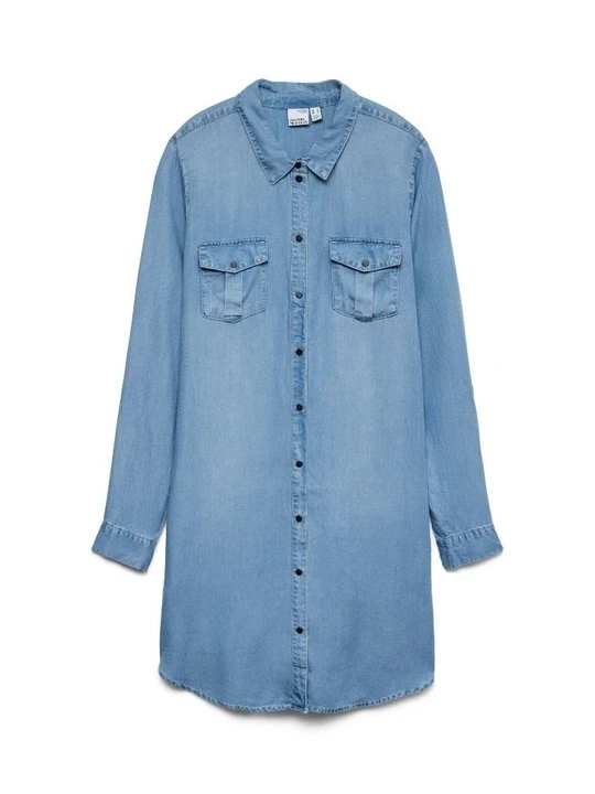 Zdjęcie produktu Sukienka jeansowa Vero Moda jasnoniebieski