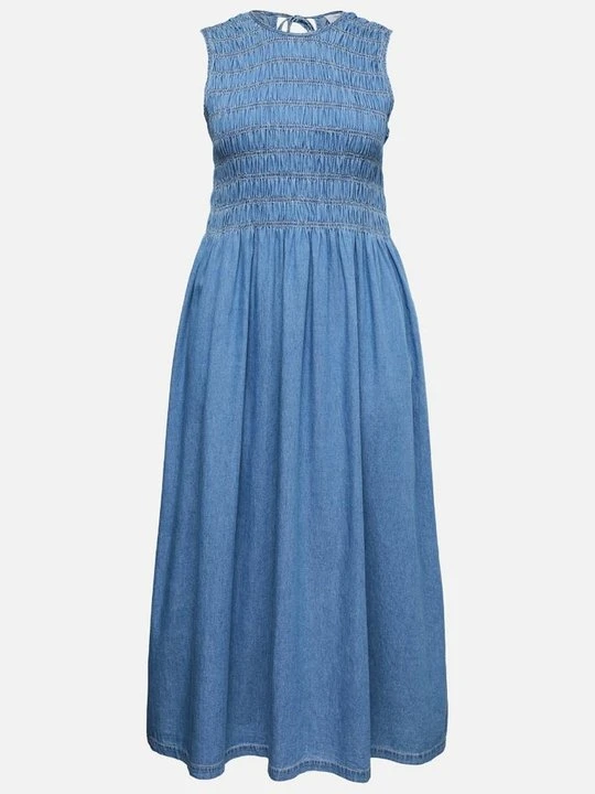 Zdjęcie produktu Sukienka jeansowa Vero Moda niebieski denim