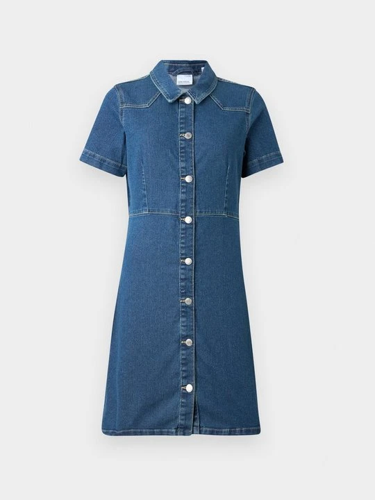 Zdjęcie produktu Sukienka jeansowa Vero Moda niebieski denim