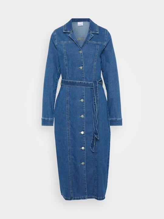 Zdjęcie produktu Sukienka jeansowa Vero Moda ciemnoniebieski