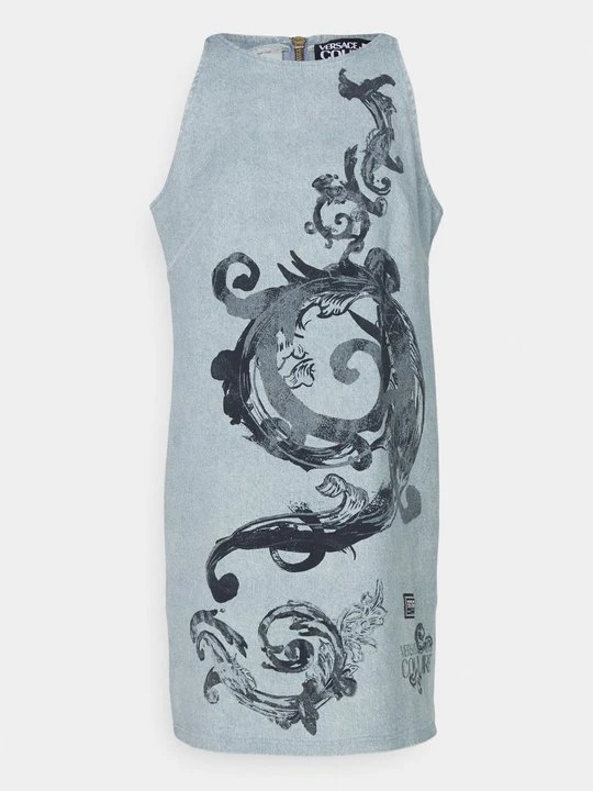 Zdjęcie produktu Sukienka jeansowa Versace Jeans Couture niebieski