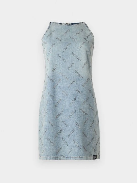 Zdjęcie produktu Sukienka jeansowa Versace Jeans Couture niebieski denim