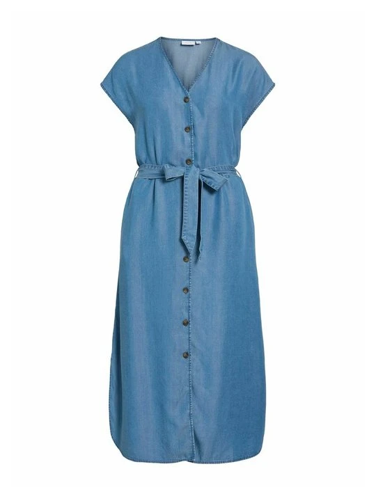 Zdjęcie produktu Sukienka jeansowa Vila niebieski denim