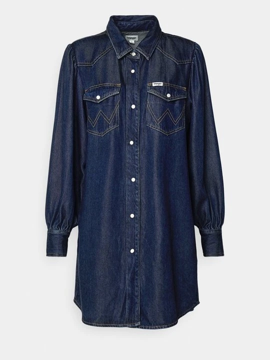 Zdjęcie produktu Sukienka jeansowa Wrangler granatowy
