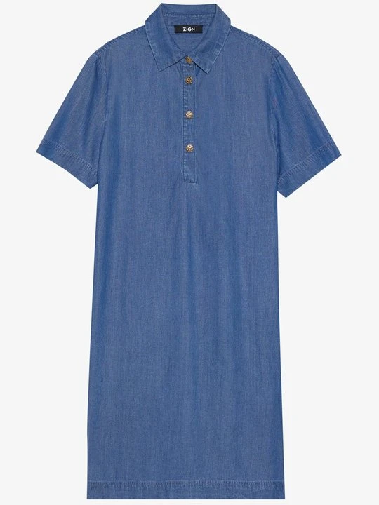 Zdjęcie produktu Sukienka jeansowa Zign niebieski denim