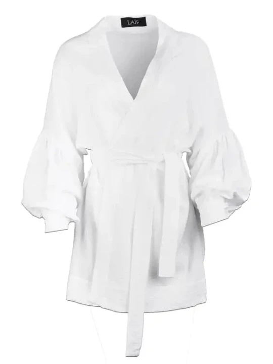 Zdjęcie produktu Sukienka kimono bawełniana muślinowa LAÏF