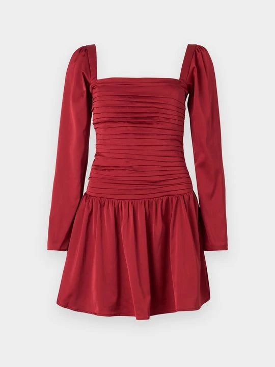 Zdjęcie produktu Sukienka koktajlowa Abercrombie & Fitch czerwony
