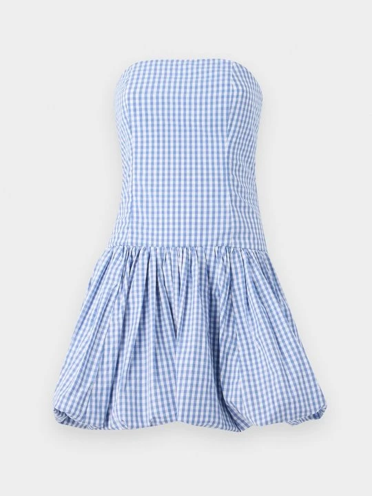 Zdjęcie produktu Sukienka koktajlowa Abercrombie & Fitch niebieski