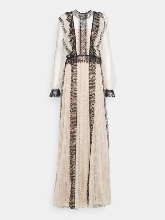 Zdjęcie produktu Sukienka koktajlowa Alberta Ferretti beżowy