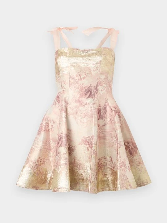 Zdjęcie produktu Sukienka koktajlowa Alice + Olivia jasnoróżowy