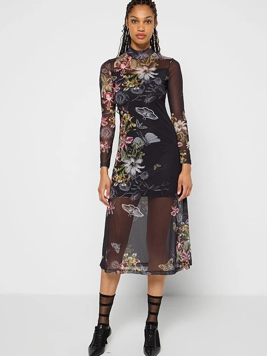 Zdjęcie produktu Sukienka koktajlowa AllSaints czarny