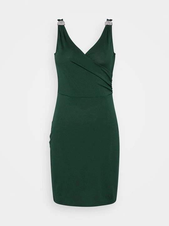 Zdjęcie produktu Sukienka koktajlowa Anna Field By Zalando ciemnozielony