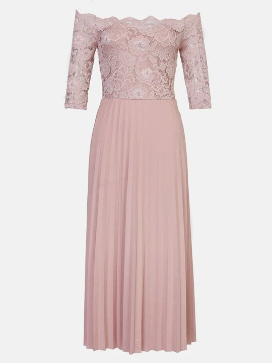 Zdjęcie produktu Sukienka koktajlowa Anna Field By Zalando jagodowy