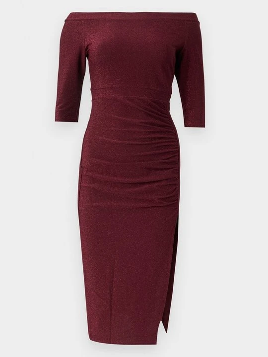 Zdjęcie produktu Sukienka koktajlowa Anna Field By Zalando czerwony metalik