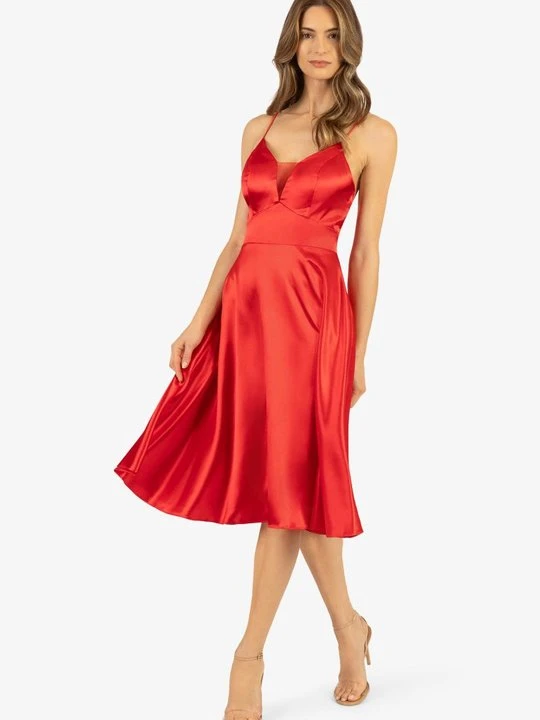 Zdjęcie produktu Sukienka koktajlowa Apart Glamour czerwony