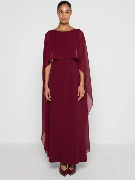 Zdjęcie produktu Sukienka koktajlowa Apart Glamour bordowy