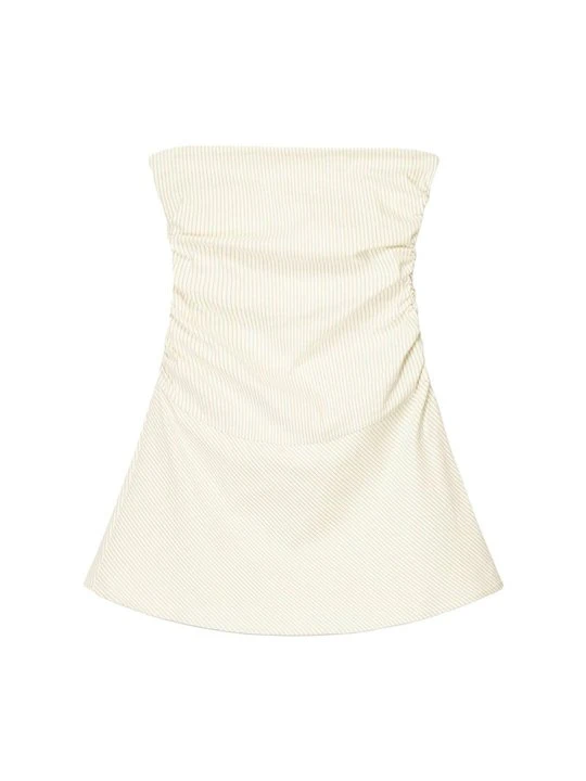 Zdjęcie produktu Sukienka koktajlowa Bershka beżowy