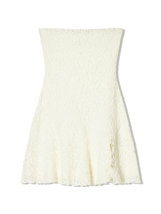 Zdjęcie produktu Sukienka koktajlowa Bershka beżowy