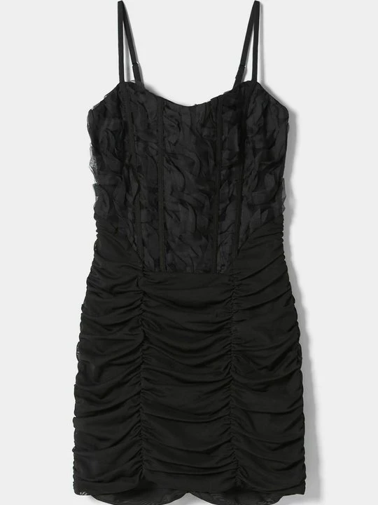 Zdjęcie produktu Sukienka koktajlowa Bershka czarny