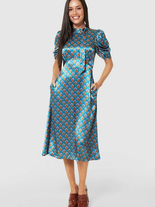 Zdjęcie produktu Sukienka koktajlowa Closet turkusowy
