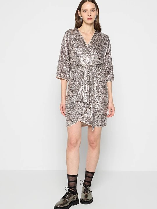 Zdjęcie produktu Sukienka koktajlowa Diane Von Furstenberg beżowy
