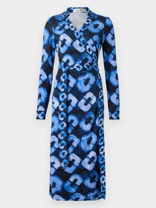 Zdjęcie produktu Sukienka koktajlowa Diane Von Furstenberg granatowy