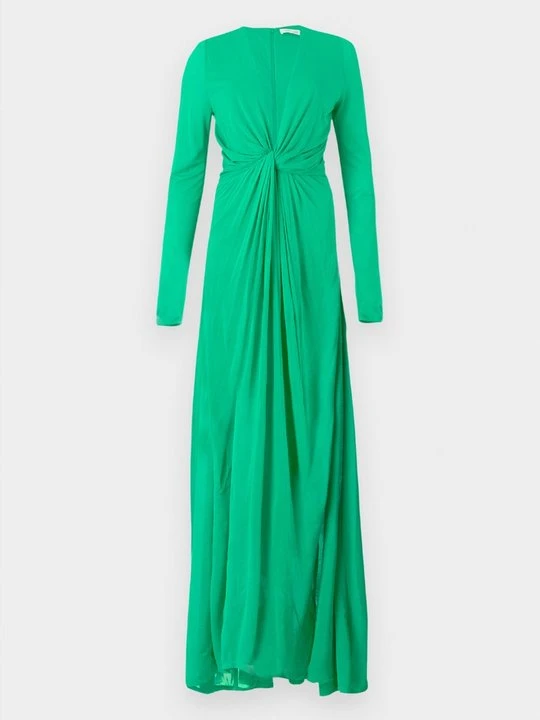 Zdjęcie produktu Sukienka koktajlowa Diane Von Furstenberg ciemnozielony