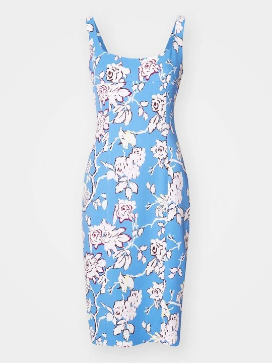 Zdjęcie produktu Sukienka koktajlowa Diane Von Furstenberg niebieski