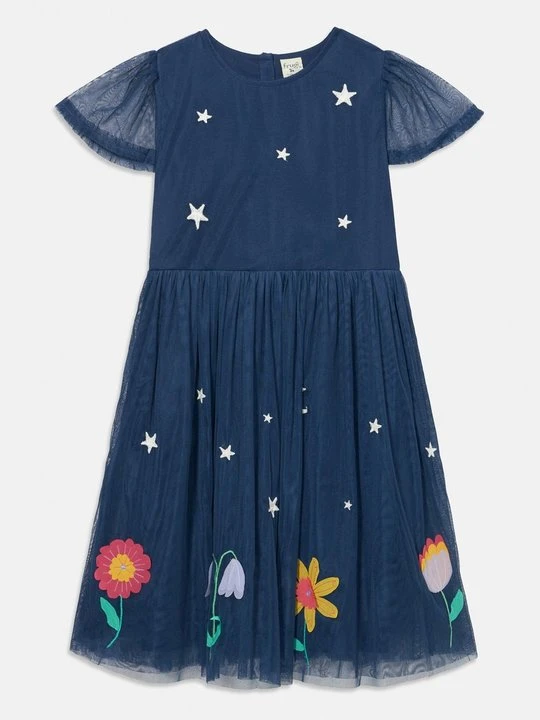 Zdjęcie produktu Sukienka koktajlowa Frugi granatowy