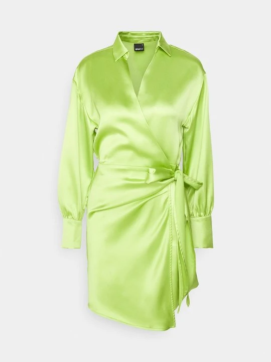 Zdjęcie produktu Sukienka koktajlowa Gina Tricot zielony