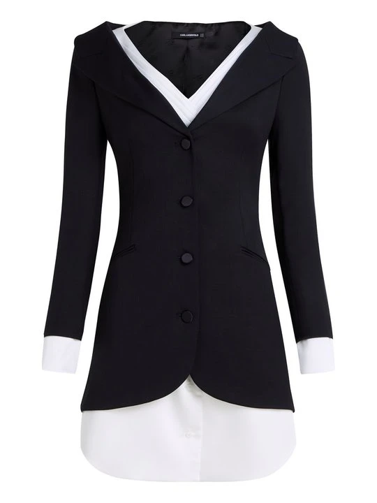 Zdjęcie produktu Sukienka koktajlowa KARL LAGERFELD czarny
