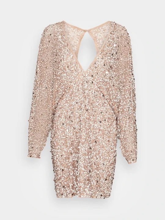 Zdjęcie produktu Sukienka koktajlowa Lace & Beads taupe