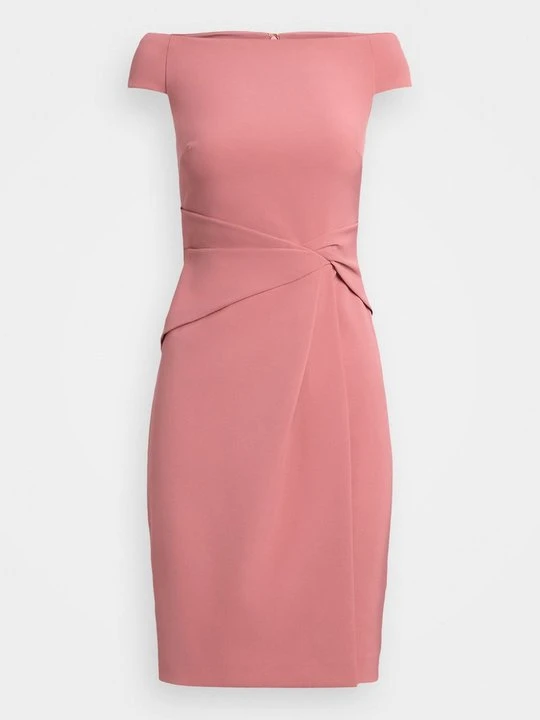 Zdjęcie produktu Sukienka koktajlowa Lauren Ralph Lauren jasnoróżowy