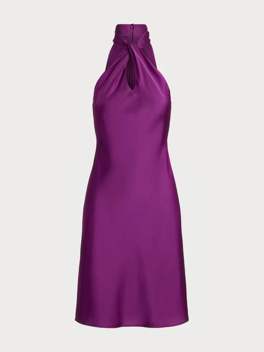 Zdjęcie produktu Sukienka koktajlowa Lauren Ralph Lauren fioletowy